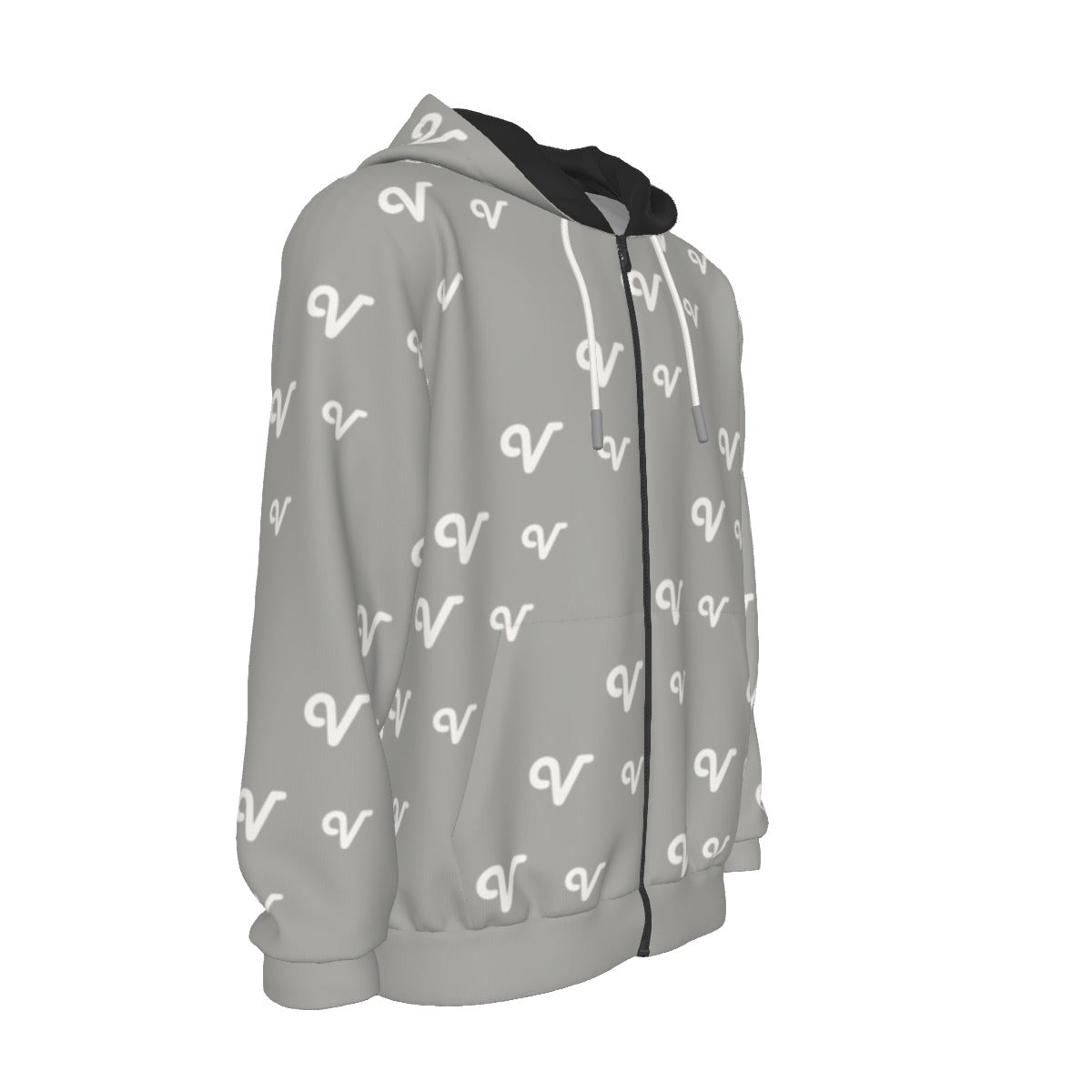 V-Pro Zip-up Hoodie (Grey)